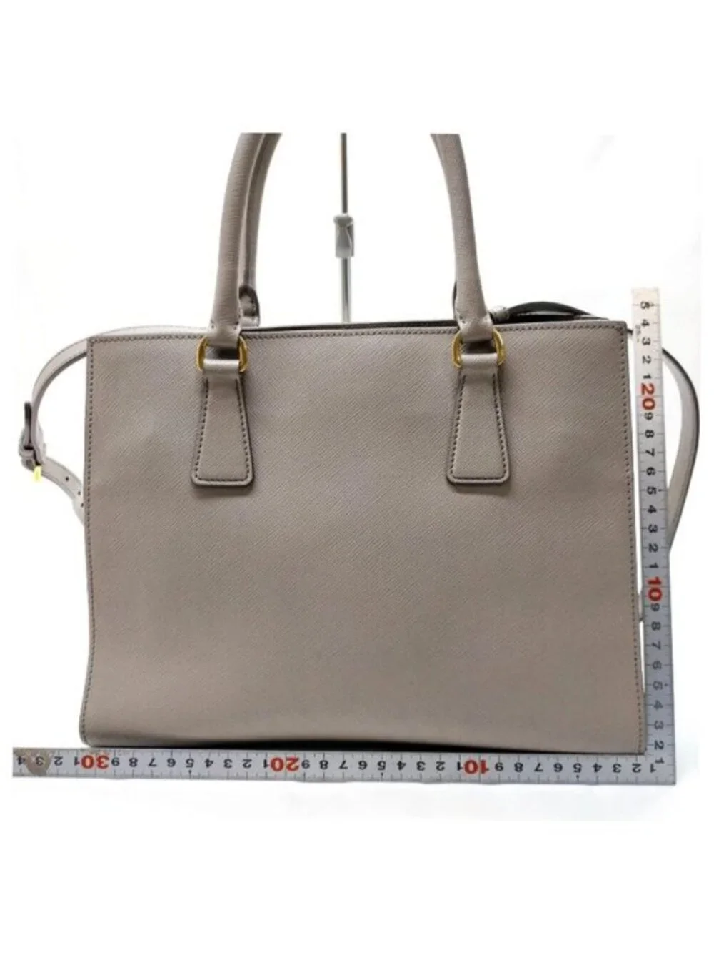 Authentic Prada Galleria Saffiano Lux Tote Bag Leather Shoulder Bag
